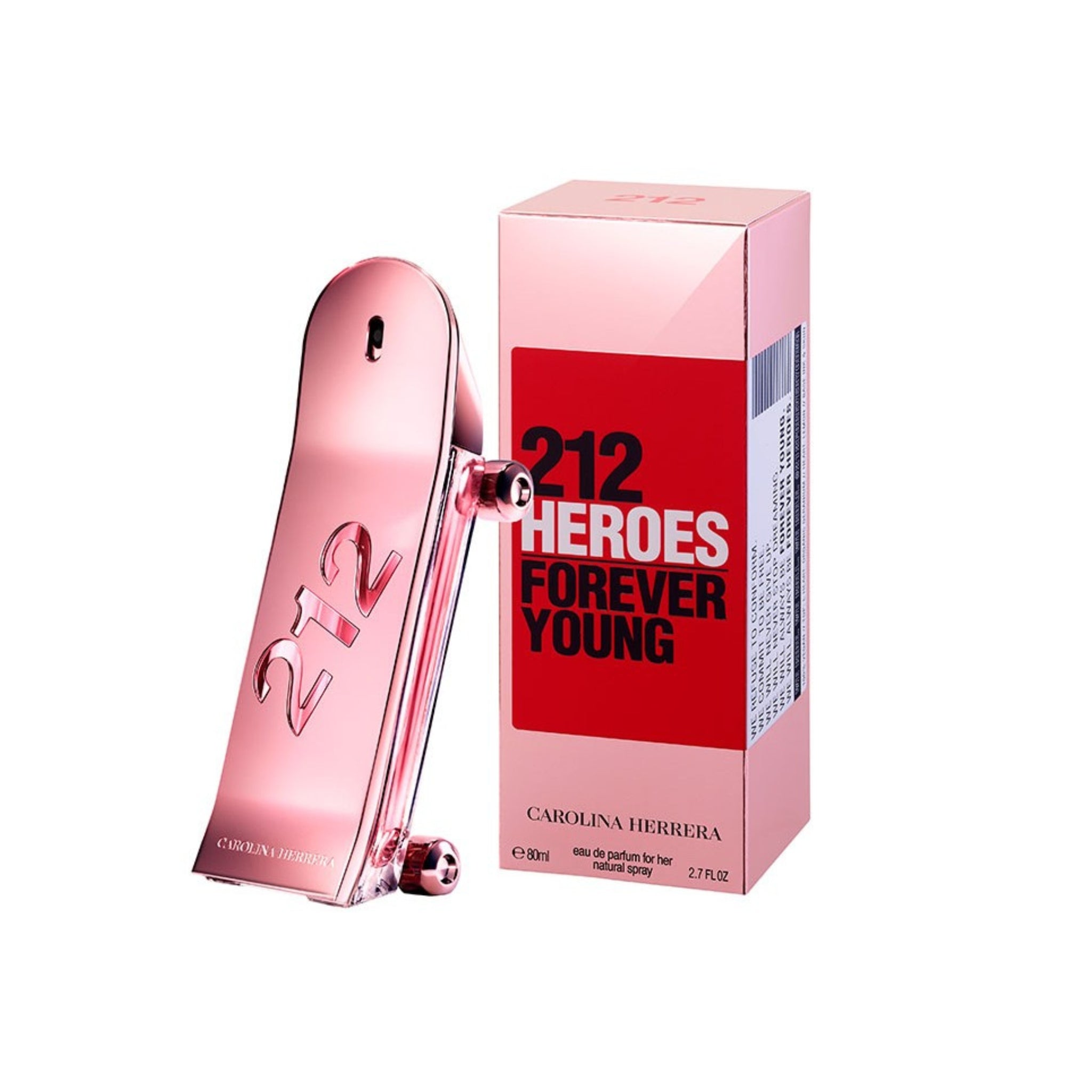 CAROLINA HERRERA 212 HEROES FOREVER YOUNG WOMEN 2.7oz