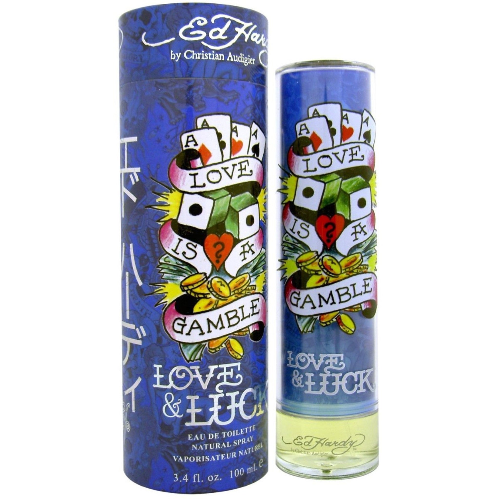 ED HARDY LOVE & LUCK MEN 3.4oz