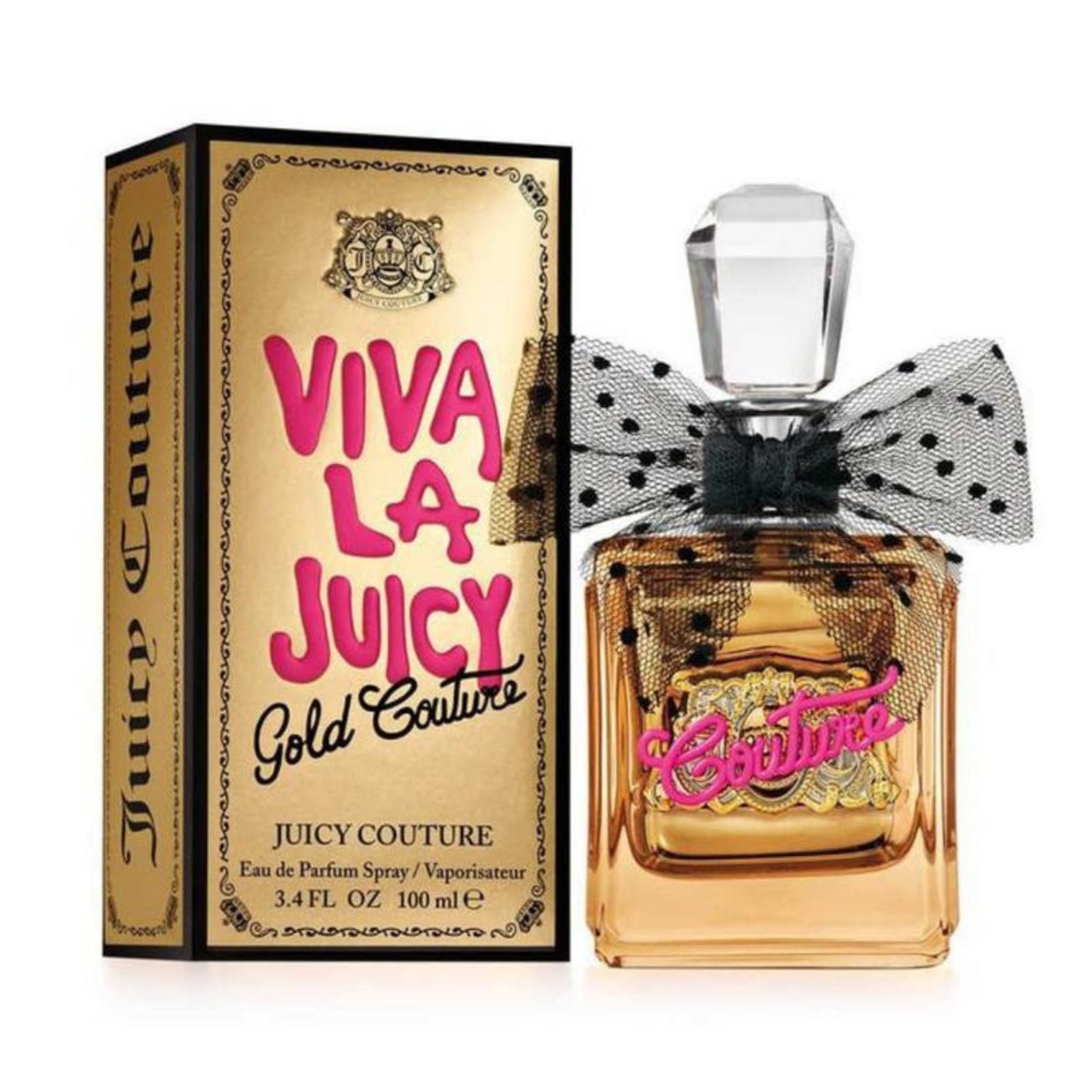 JUICY COUTUR VIVA GOLD COUTURE EDP WOMEN 3.4oz